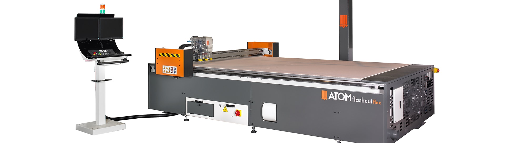 This is a long image of Atom Flash cut Machine