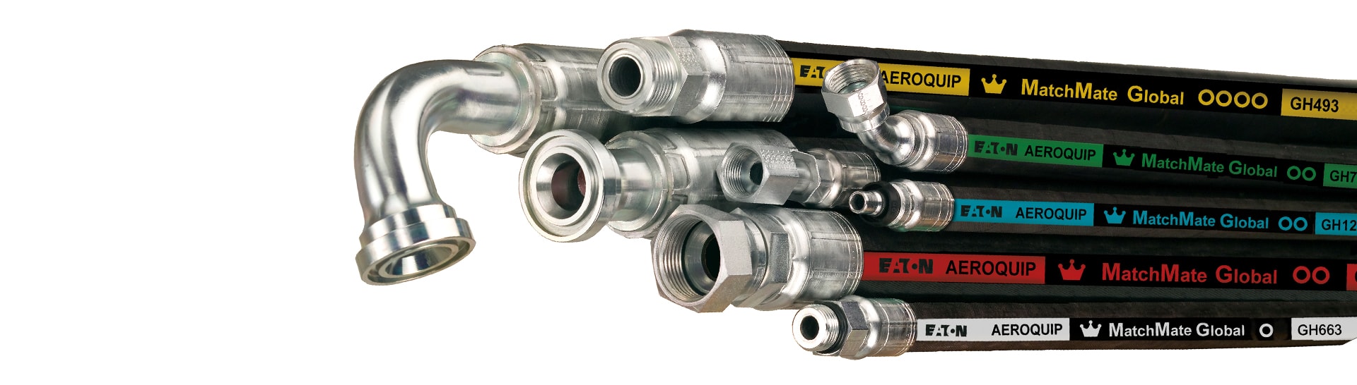 This is an image of Eaton Aeroquip hoses